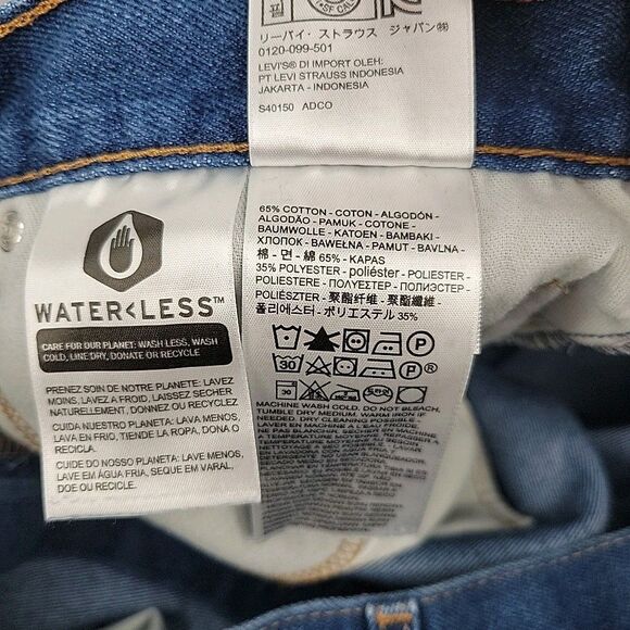 Levis 517 Mens Jeans Measures Size 36x27 Boot Cut Probably Hemmed Nice - Picture 13 of 14